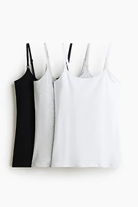 MAMA 3-Pack Nursing Camisole Tops