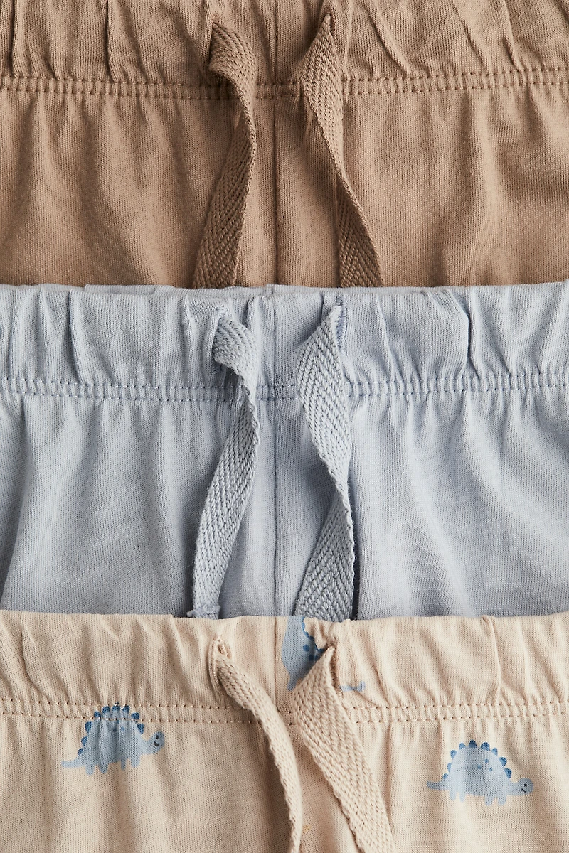 3-pack Cotton Jersey Joggers