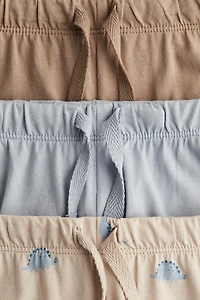 3-pack Cotton Jersey Joggers