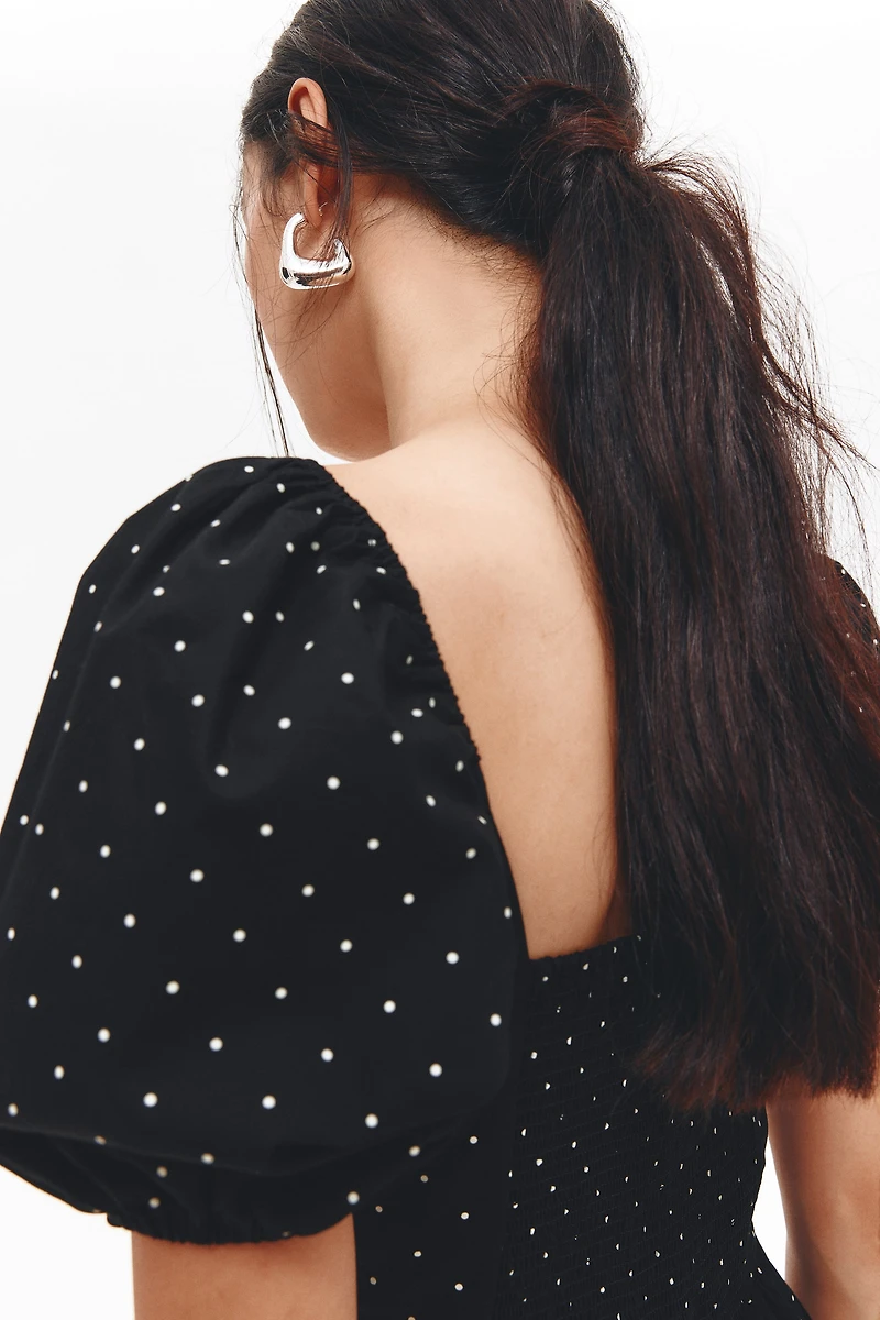 Twist-Detail Dress