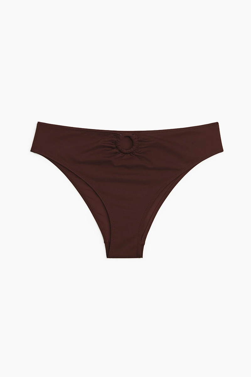 High Waist Cheeky Bikini Bottoms