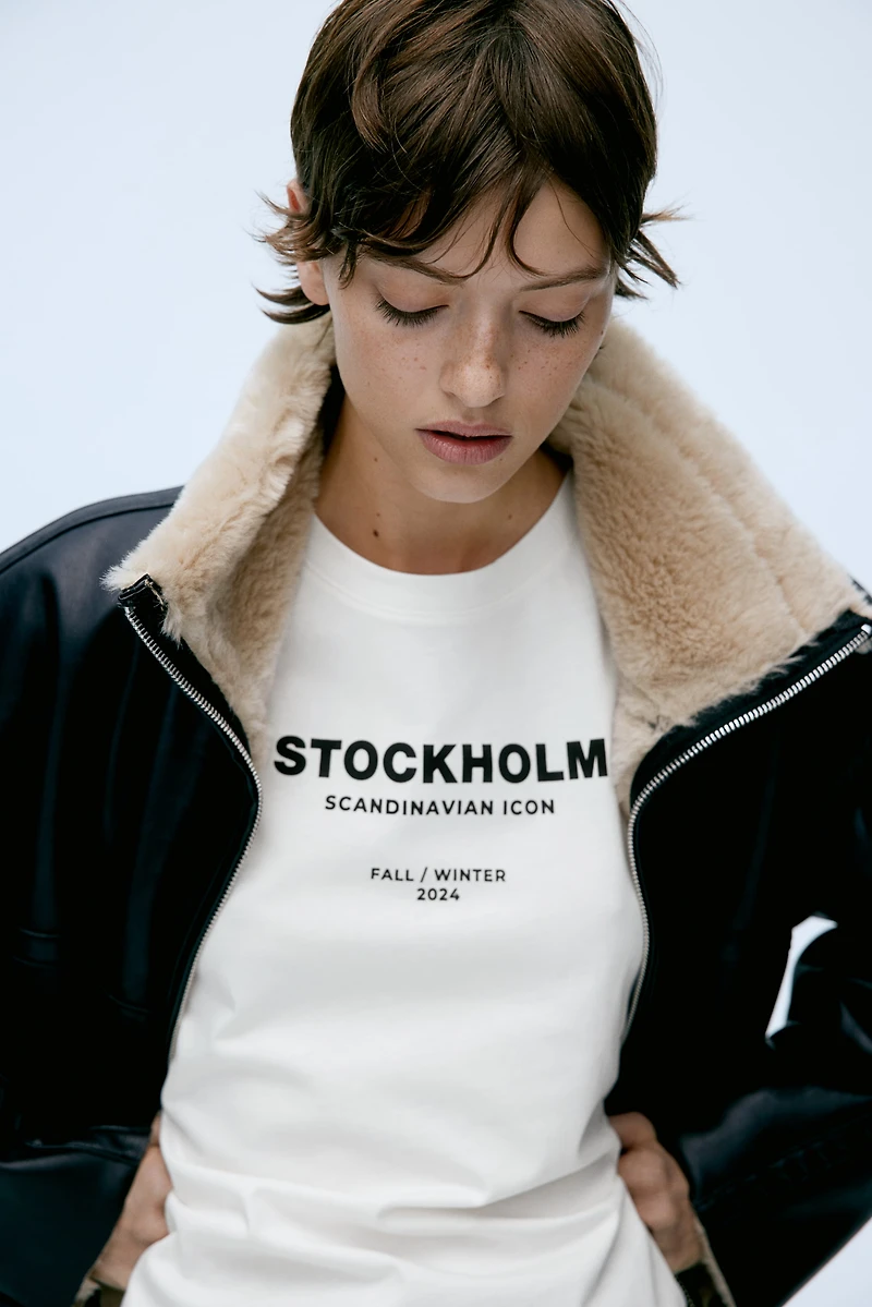 T-shirt grande taille imprimé