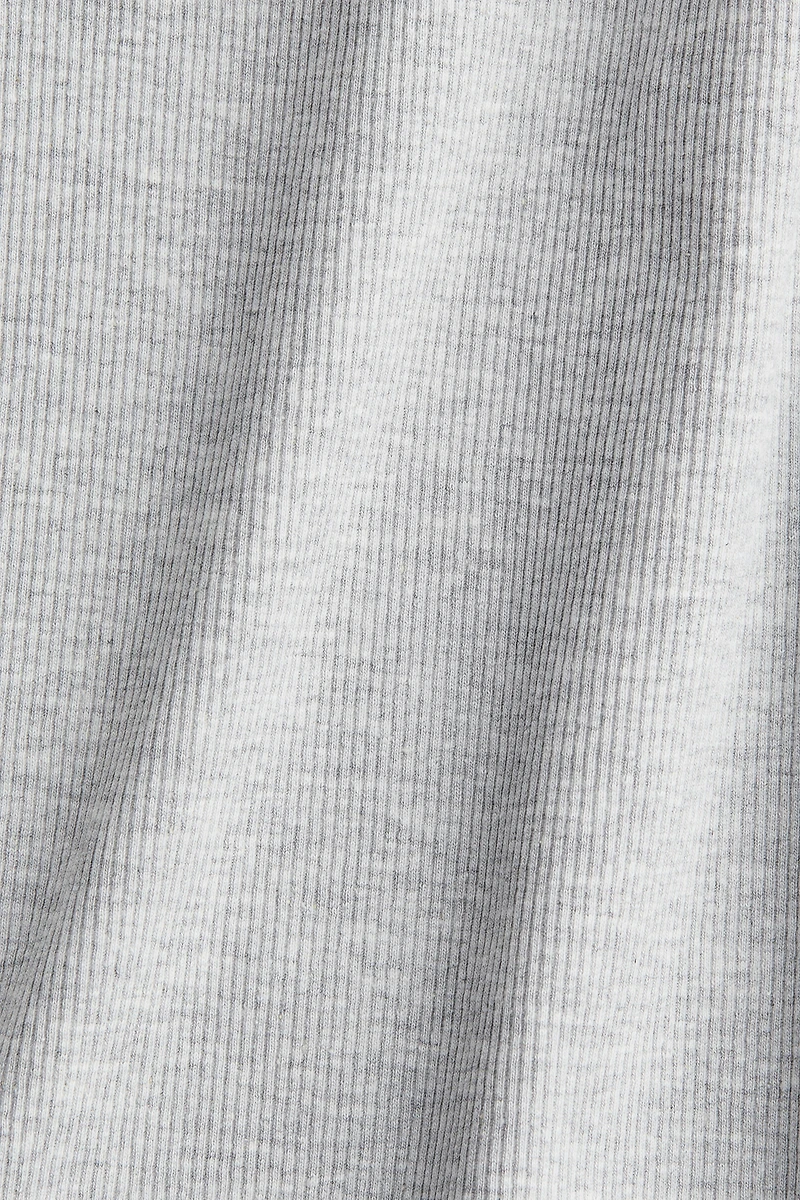 Ribbed Off-the-Shoulder Top