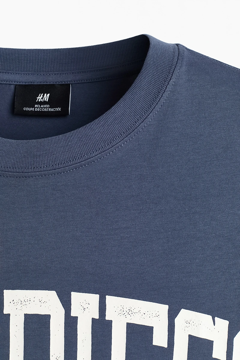 Loose Fit Printed T-shirt