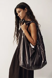 Boat-Neck Midi Dress