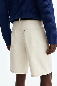 Relaxed-Fit Denim Shorts