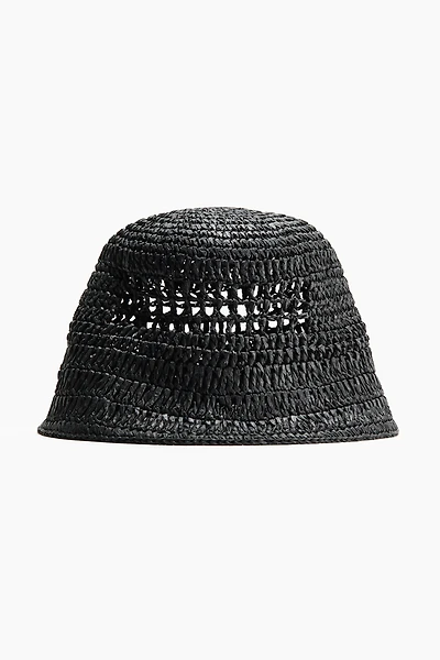 Straw Bucket Hat