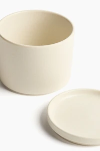 Small Reactive-Glaze Jar