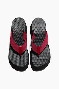 Wedge-Heeled Flip-Flops