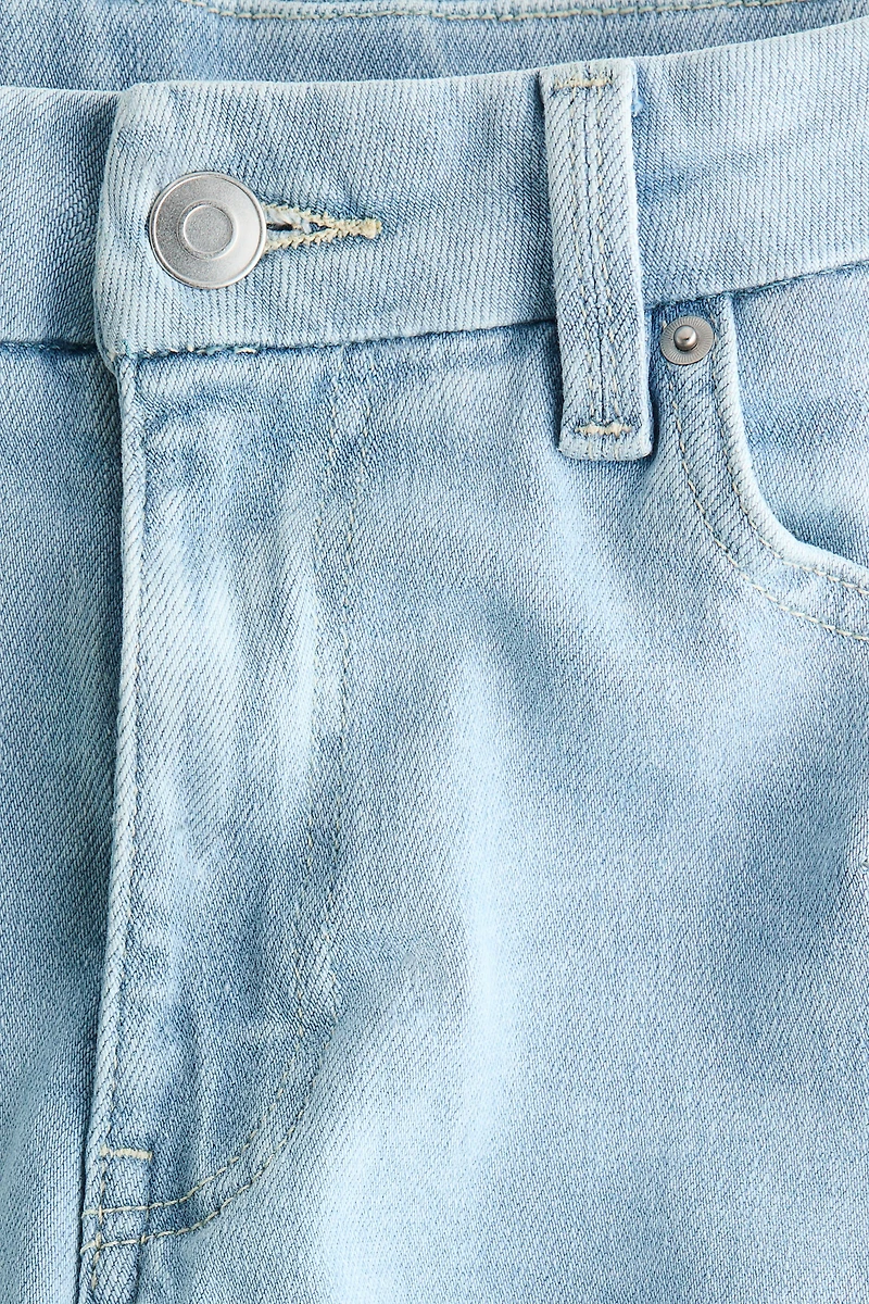 Jean ample taille haute