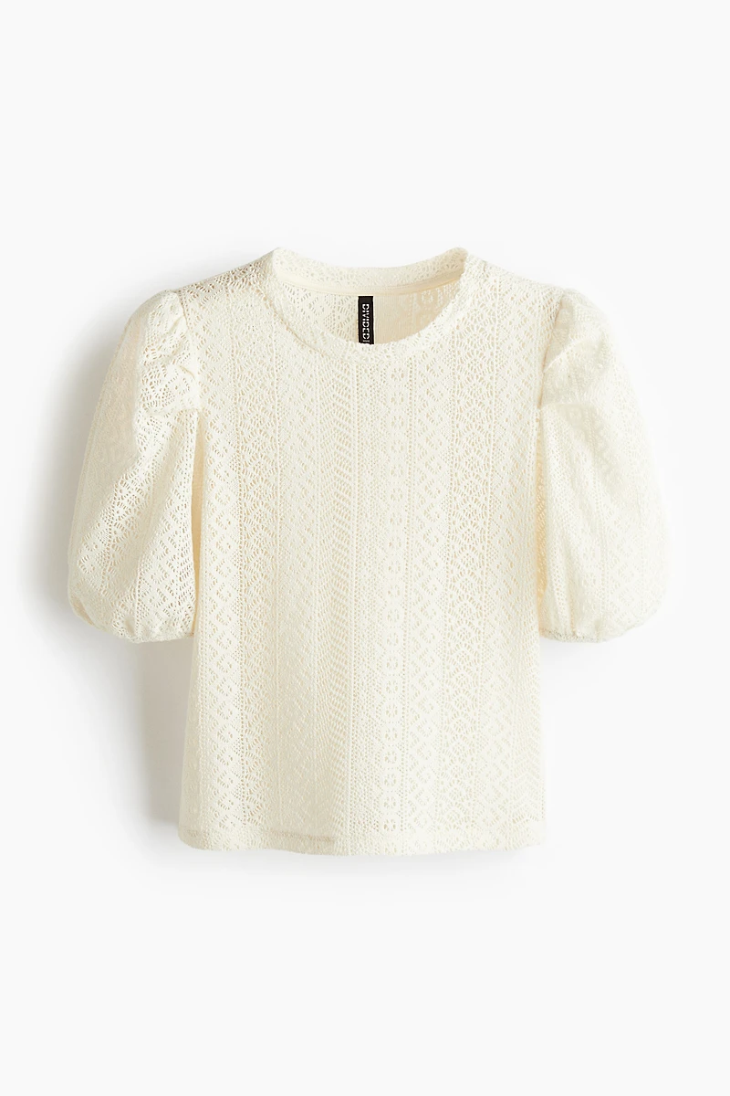 Puff-Sleeved Top