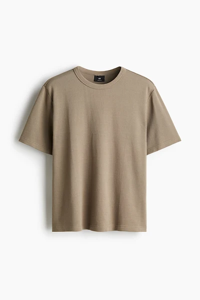 Regular Fit Waffled T-Shirt