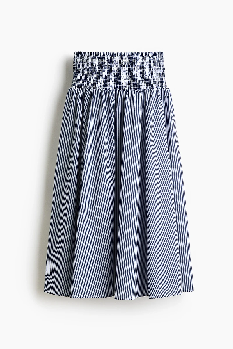 Smocked-Waist Skirt