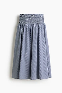 Smocked-Waist Skirt