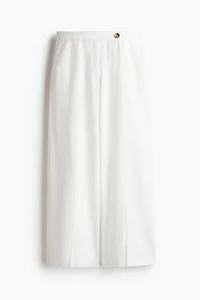 Dressy Linen-Blend Pants