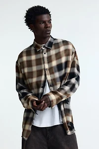 Relaxed-Fit Cotton-Blend Shirt