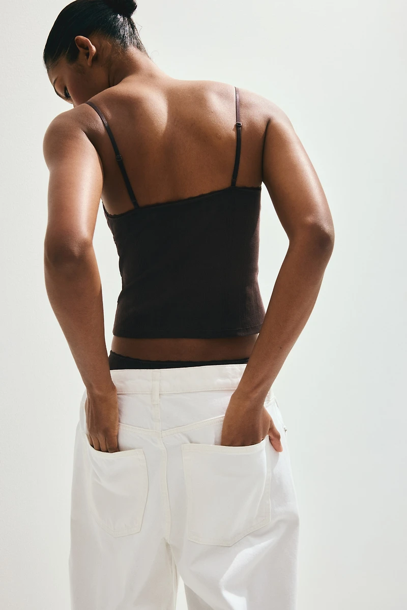 Pointelle Camisole Top
