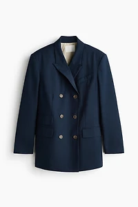 Oversized Double-Breasted Blazer