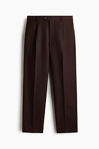 Regular-Fit Wool-Blend Suit Pants