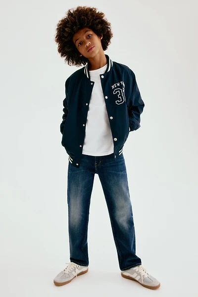Relaxed Tapered Fit Jeans
