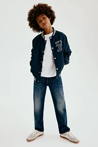 Relaxed Tapered Fit Jeans