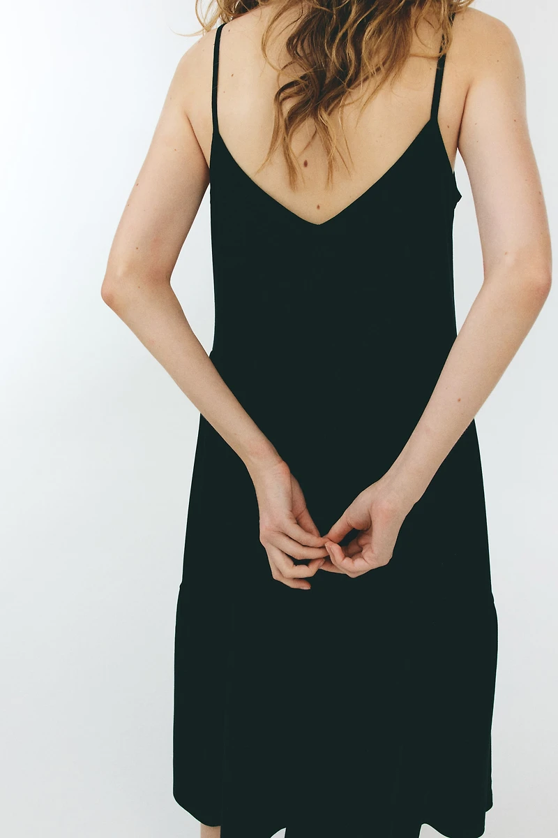Tiered Strappy Dress
