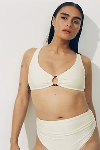 High Waist Cheeky Bikini Bottoms