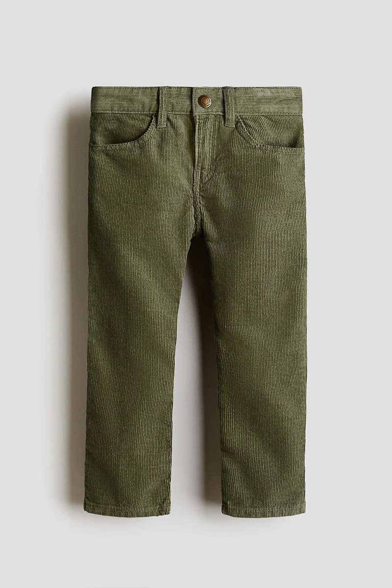 Relaxed-Fit Corduroy Pants