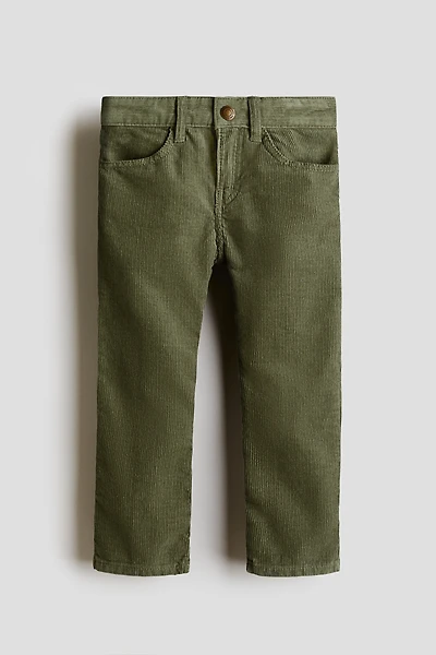Relaxed-Fit Corduroy Pants
