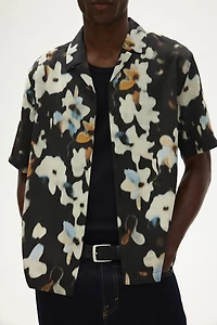 Regular-Fit Patterned Resort Shirt