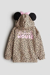 Printed Hooded Jacket