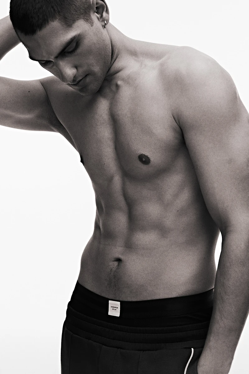 Lot de 3 caleçons boxeurs courts côtelés