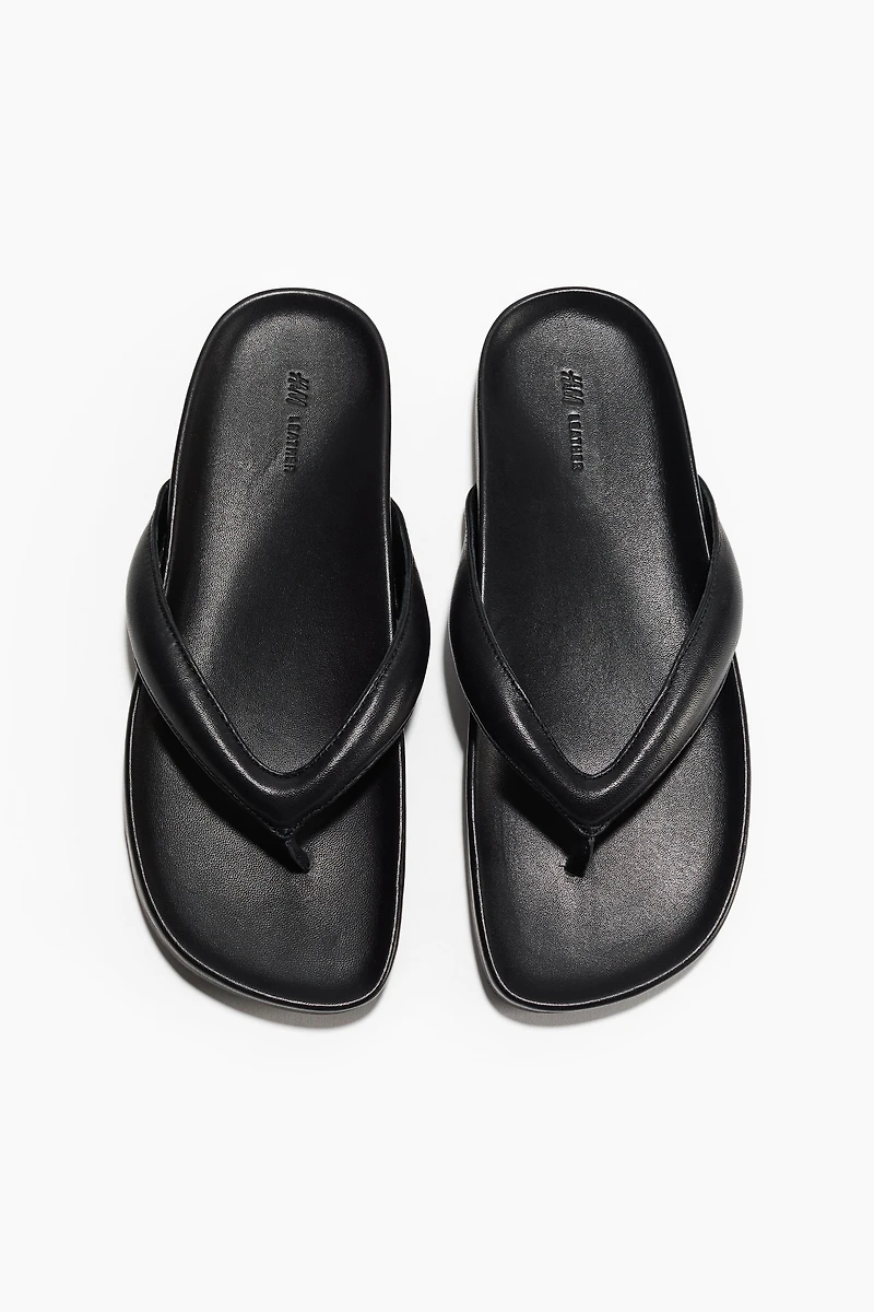 Leather Flip-Flops