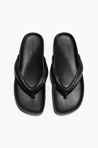 Leather Flip-Flops