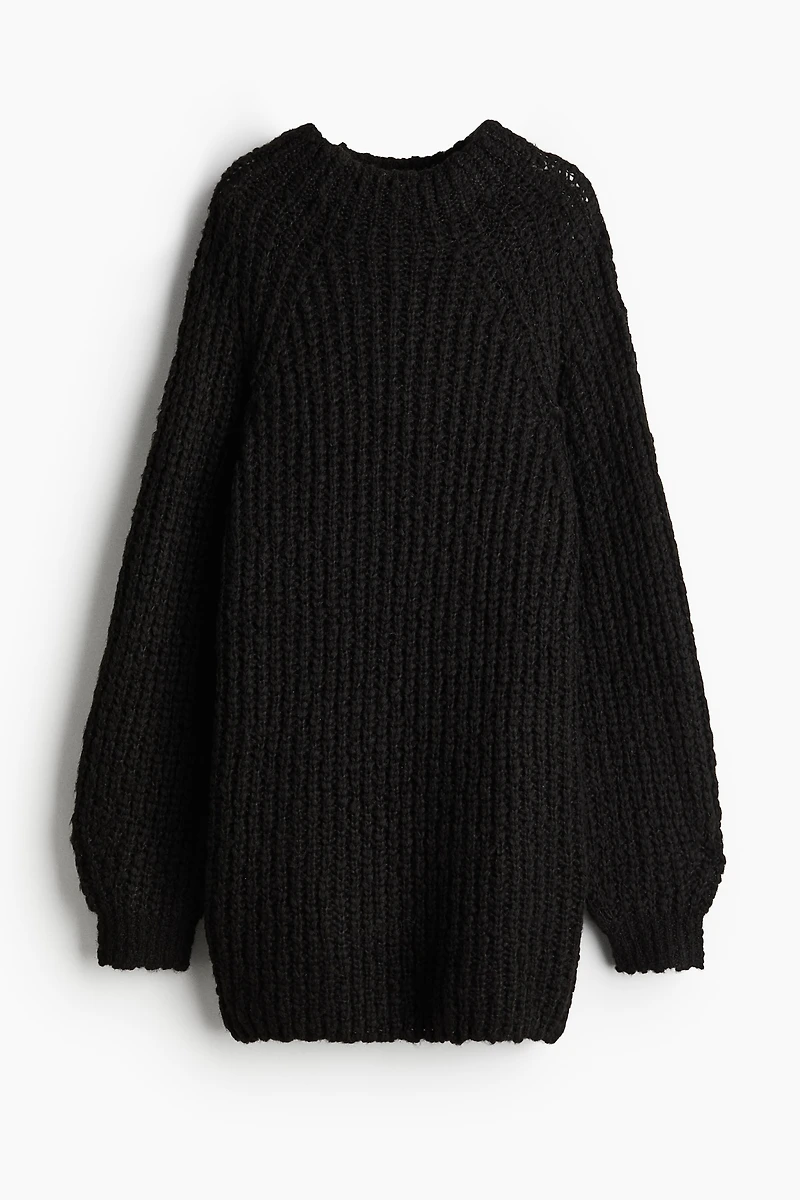 Rib-Knit Dress