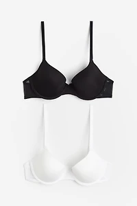 2-pack Padded Underwire Bras
