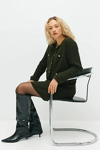 MAMA 2-Piece Cable-Knit Set