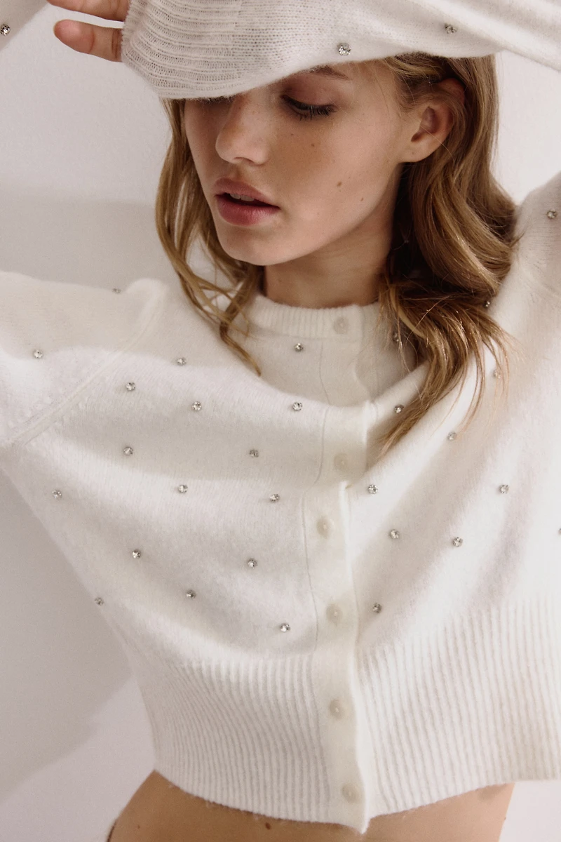 Embellished Cardigan