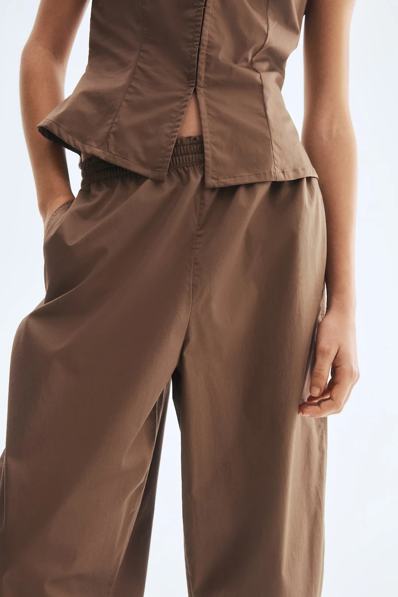 Ankle-Length Pull-On Pants