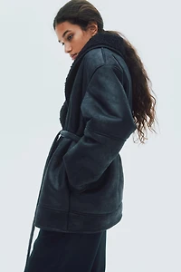 Manteau double face