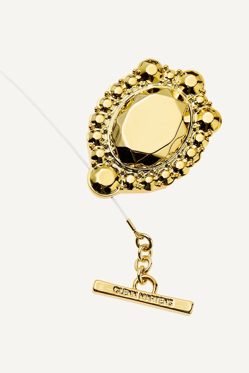 Wire Pendant Necklace