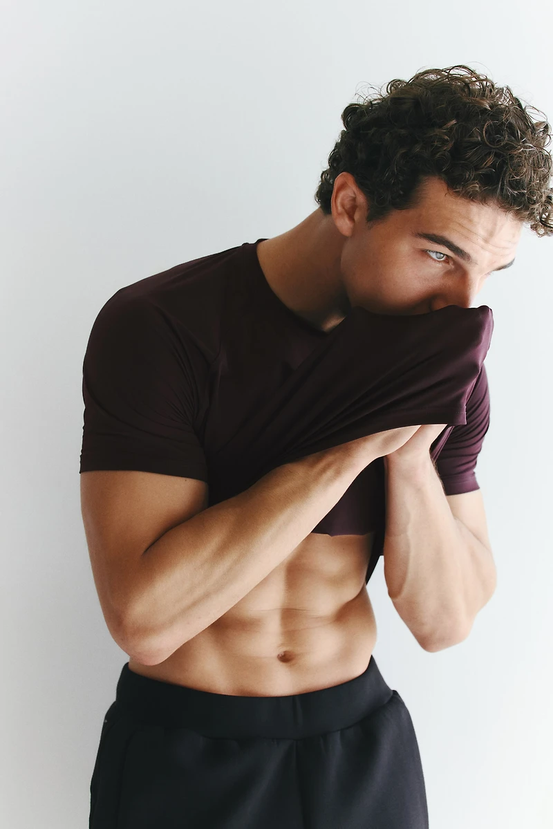 Muscle-Fit Sports T-Shirt with CoolMove™