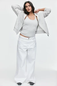 Veste à capuchon glissière