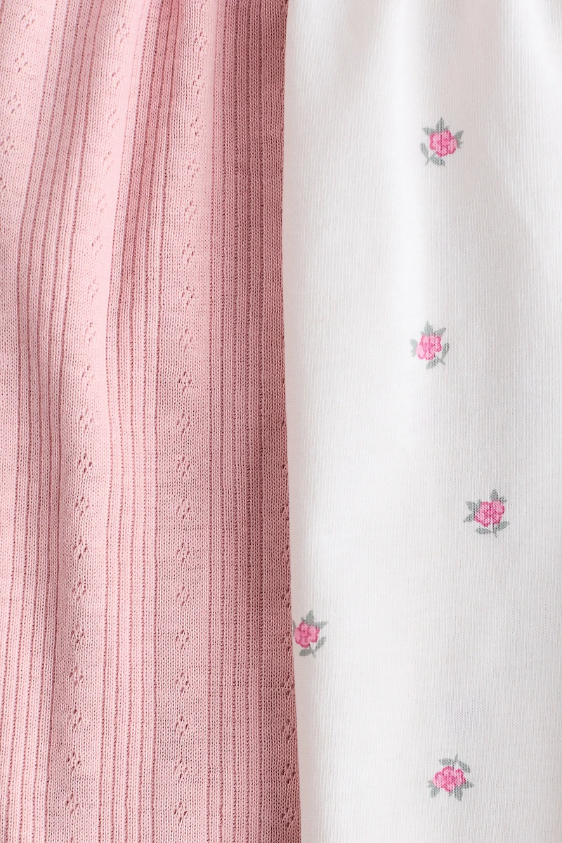 2-Pack Cotton Romper Suits