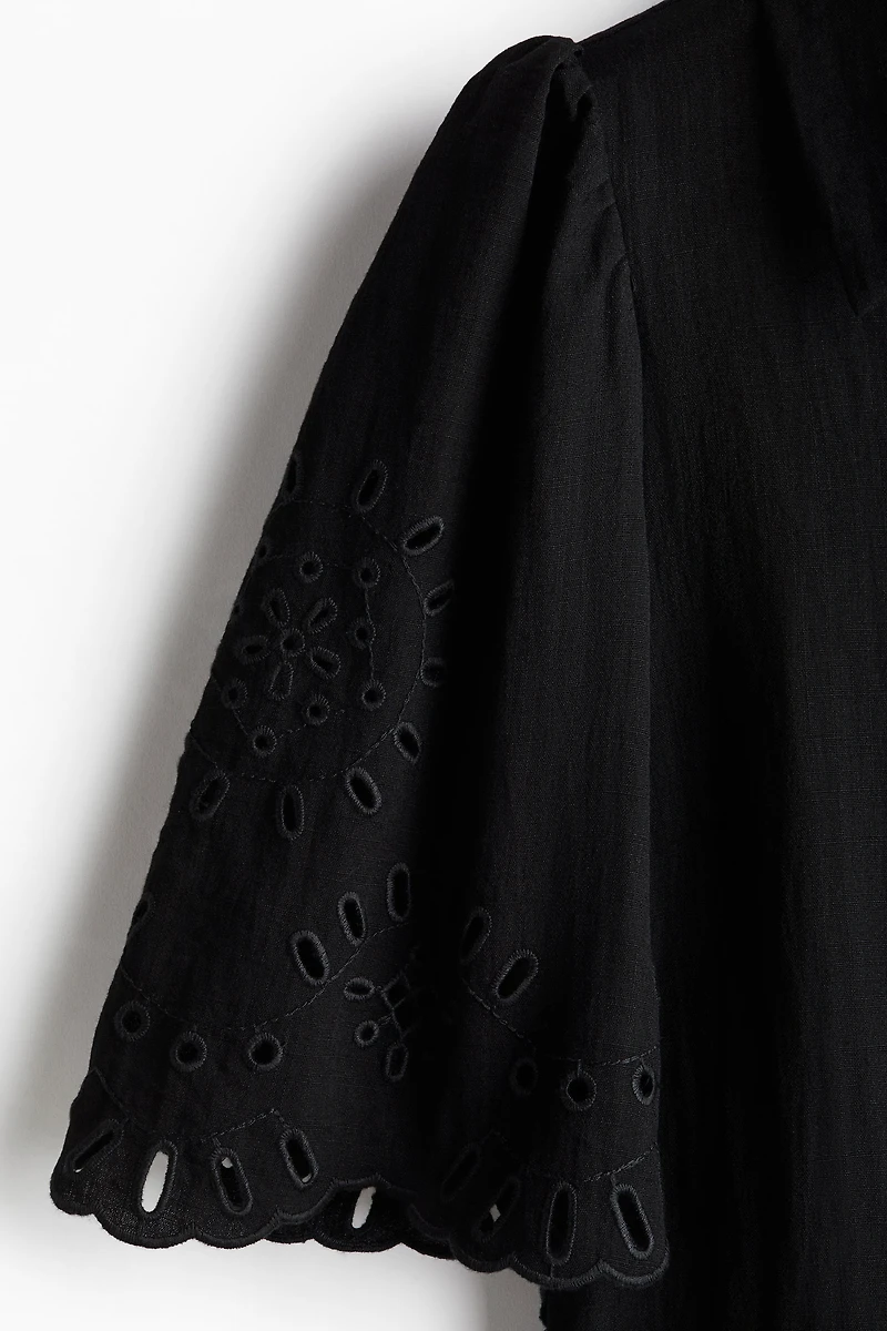 Eyelet Embroidered Dress