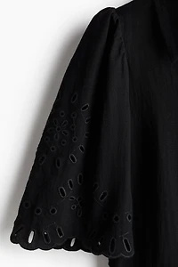 Eyelet Embroidered Dress