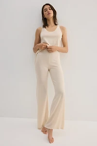 Fine-knit trousers