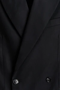Relaxed-Fit Double-Breasted Jacket