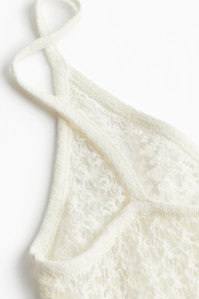 Crochet-Look Beach Dress