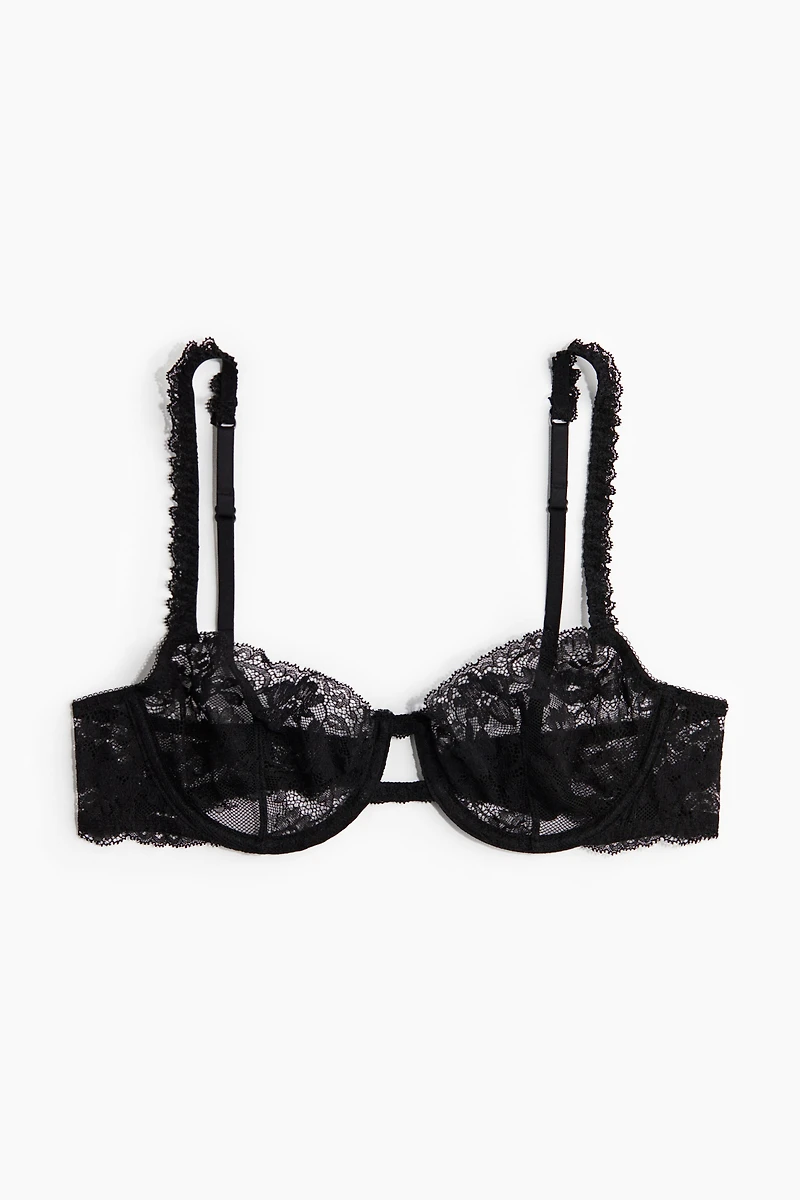 Soutien-gorge en dentelle avec armatures
